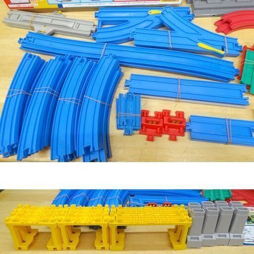 使用感少なめ・完品☆プラレール かっこよく電車を走らせよう 
