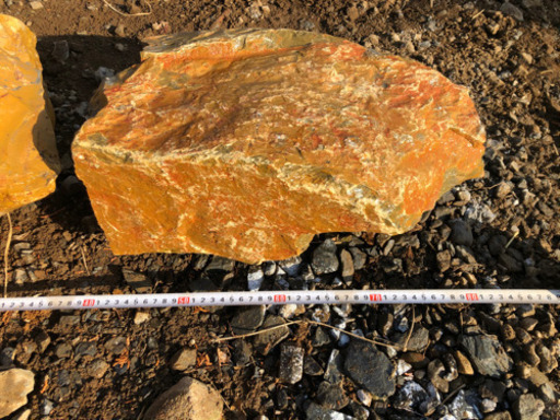 ナチュラルゴールドロックチャート石ロックガーデンドライガーデン特大2個 バーディーグリーン 鉾田のその他の中古あげます 譲ります ジモティーで不用品の処分