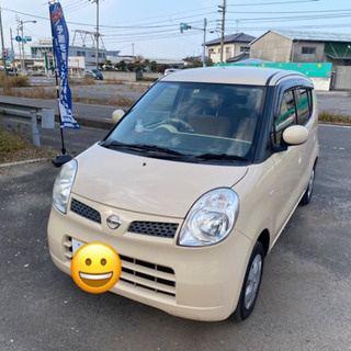 日産 モコ グレードE 車検整備付き可能です