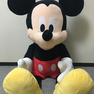 【ネット決済】【特大】ミッキーマウスのぬいぐるみ 約80×75×...
