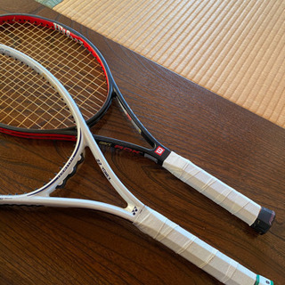 硬式用　テニスラケット2本