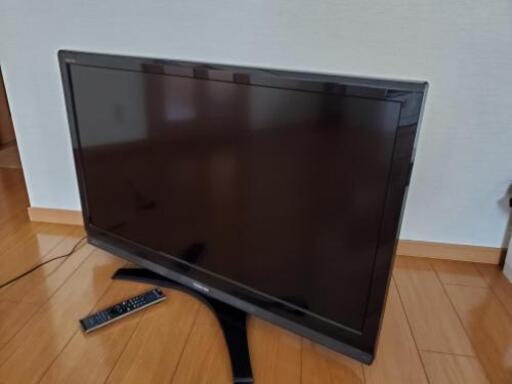 【受付終了】値下げ　HDD内臓液晶カラーテレビ　42型　東芝　REGZA　レグザ　リモコン　B-CASカード付