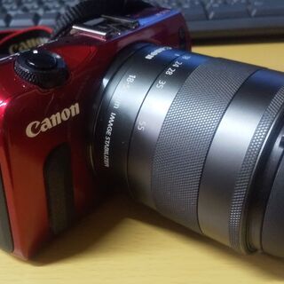 【ネット決済・配送可】綺麗な品Canonミラーレス一眼 EOS-...