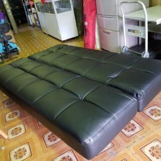 配達込み NITORI ニトリ 合皮ソファベッド Nシールドマークス4