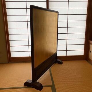 衝立 純和風 金箔