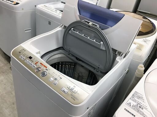 シャープ5.5K洗濯乾燥機　Ag+イオンコート　2013年製！！　分解クリーニング済み！！！