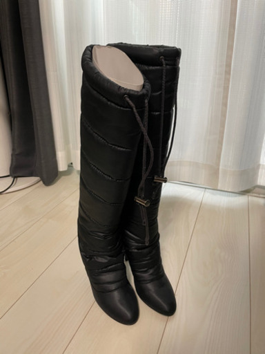 【未使用美品】セブントゥエルブサーティー　ダウン生地　ロングブーツ