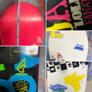 【BURTON&FANATIC】スノーボード4点セット　レディース