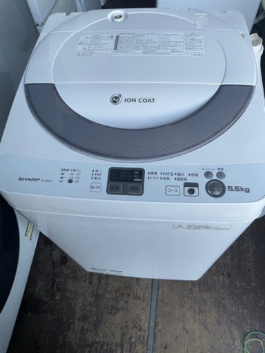 No.652 SHARP 5.5kg洗濯機　2013年製　近隣配送無料