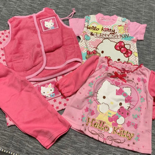 おまけ付き　Hellokitty キティちゃんパジャマセット 