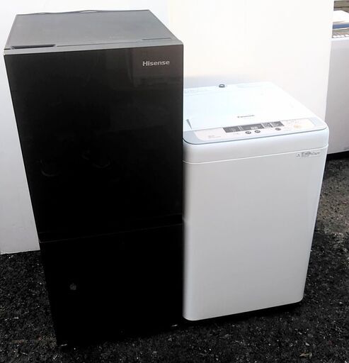 生活家電セット　冷蔵庫　ブラウン　洗濯機　Panasonic