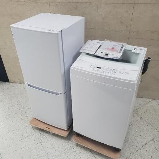 ■配送・設置可■2019年製 ニトリ家電2点セット■全自動洗濯機(6.0kg)・ノンフロン冷凍冷蔵庫(106L)