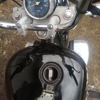 小回りのきくアメリカン。ビラーゴ250エンジン絶好調。スラッシュ