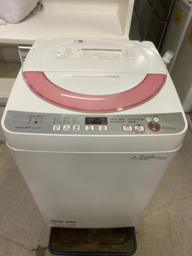 目玉商品!!SHARP 全自動電気洗濯機 ES-GE60R ジモティー特価です!!