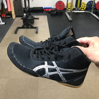 メンズ レスリングシューズ asics 27cm