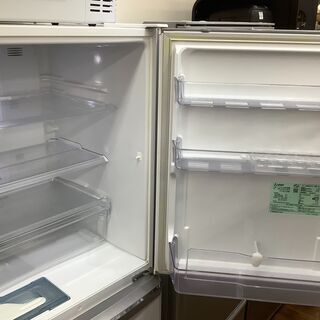 MITSUBISHI 3ドア冷蔵庫 2014年製 335L MR-C34Y-W