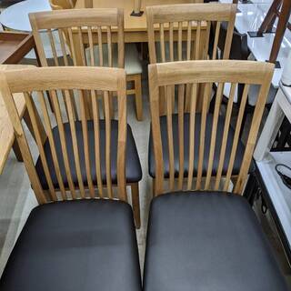 【☆値下げしました☆】大川家具　ダイニング5点セット