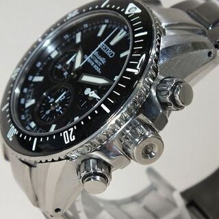 【苫小牧バナナ】研磨済み SEIKO BRIGHTZ Ananta SAEK013 メカニカル クロノ 自動巻き セイコー ブライツ アナンタ ダイバーズ 付属品あり♪