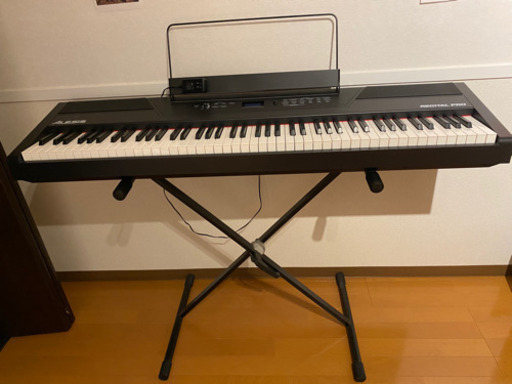 アレシス電子ピアノ　キーボードスタンドセット