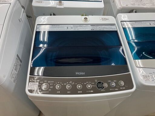 ハイアール 4.5kg洗濯機 2019年製 JW-C45A
