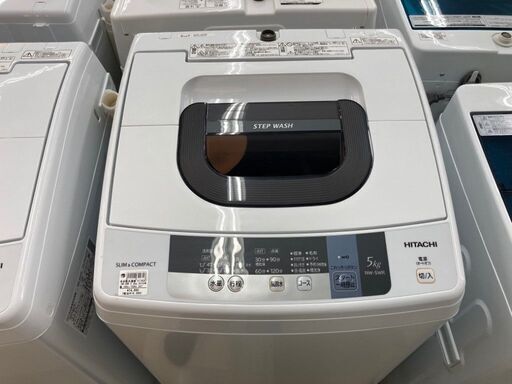 日立 5.0kg洗濯機 2016年製 NW-5WR