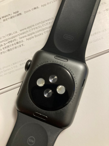 AppleWatchSERIES3 38mm GPSモデル