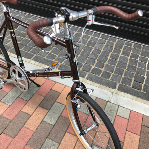 【美品】ミニベロ クエロ20Fブルホーンカスタム