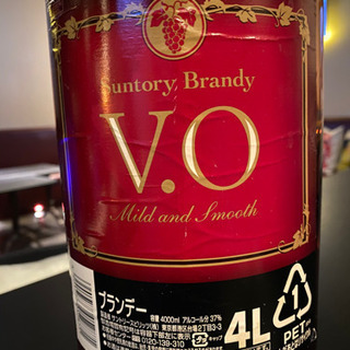 サントリー　ブランデー　V.O 4L