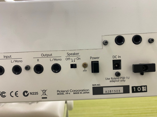 東京都の楽器 Roland 電子ピアノ FP-4 椅子付き