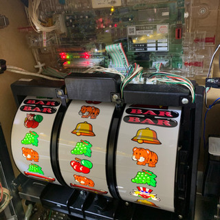 マイジャグラー2 実機　不要機付き　受付終了 マイジャグラー2 実機 コイン不要機付き 受付終了