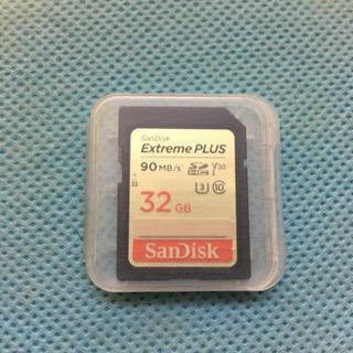 【ネット決済】新古品　SDメモリーカード 32GB ② SanD...