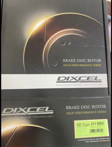 DIXCEL ディクセル ブレーキローター フロントセット SD Type 311 9203 レクサス/クラウン