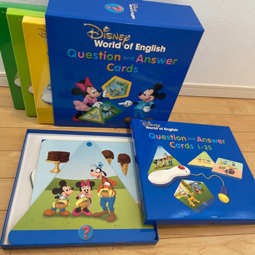 最新版美品 Q&Aカード ディズニー英語システム DWE プレイメイトエアー