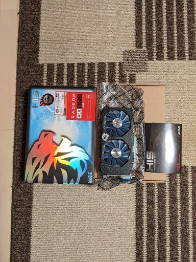 PCパーツ RADEON RX570 4GB GDDR5 HIS