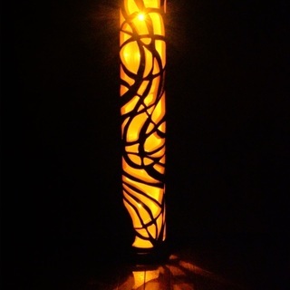 カラー　竹灯籠　〜つらなり〜 カラー 竹灯籠 〜つらなり〜