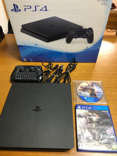 ps4 jet black 500GB 中古品　美品