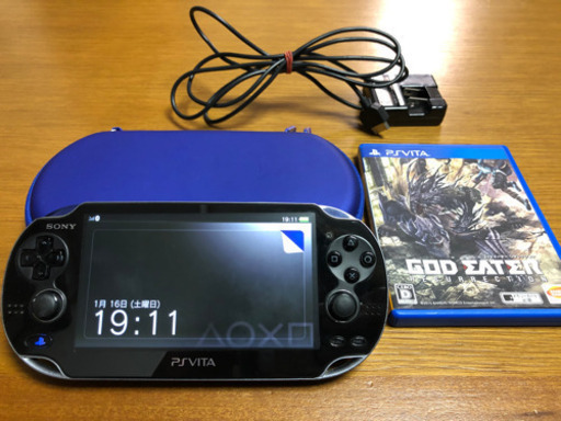 psvita 本体+ソフト　中古品　美品