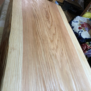 熊本県産 杉ローテーブル 脚 ケヤキ 全長128cm 高さ34.5cm