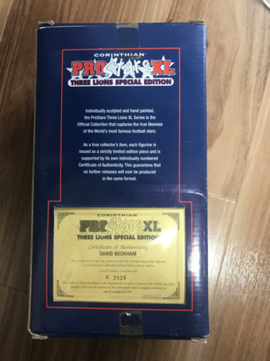 プロスターズ Xl サッカー フィギュア ベッカム 6774体限定モデル Kei 葛飾のフィギュアの中古あげます 譲ります ジモティーで不用品の処分 プロスターズ Xl サッカー フィギュア ベッカム 6774体限定モデル Kei 葛飾のフィギュアの中古あげます 譲ります ジモティーで不用品の処分
