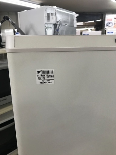 人気モデル 2ドア冷蔵庫 Panasonic 2018年製 168ℓ