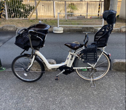 YAMAHA 電動自転車　3人乗り