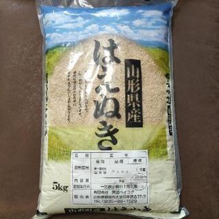 山形県産はえぬき玄米5kg