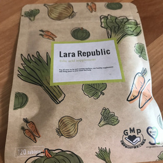 【未開封/無料にしました】葉酸サプリ　Lara Republic...