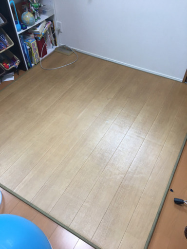富士通　フローリング調　ホットカーペット