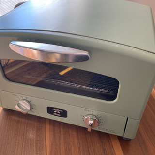 【ご相談中】アラジン　トースター　4枚焼き　グリーン
