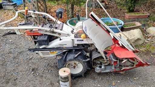 バインダー　稲刈り機　ミツビシMB40　1条刈