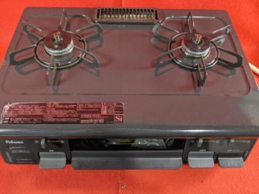 パロマ 都市ガスコンロ IC-N86BS-R 2016年製 - ガステーブル 