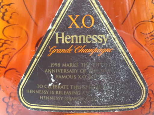 ブランデー Hennessy グランデシャンパーニュ A17-02 Hennessy