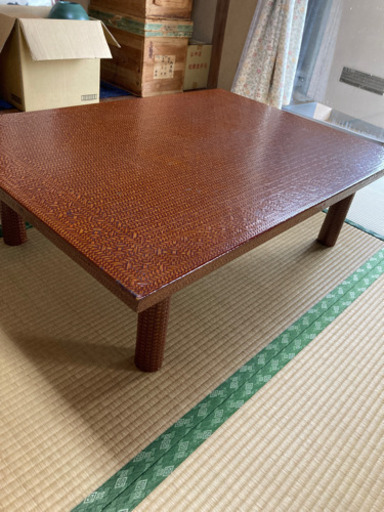 ちゃぶ台　らんたい漆器