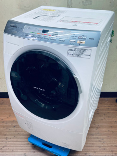 パナソニック Panasonic 9kgドラム式洗濯乾燥機 NA-VX3100L 2012 動作確認済み美品 清掃済み